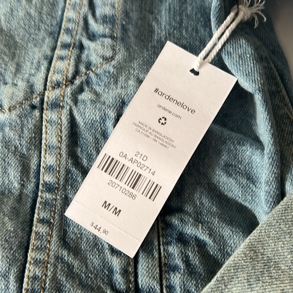 NWT Denim Jean Jacket - Picture 2 of 3